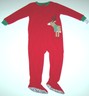 Nwt New Carters Blanket Sleeper Pajamas Christmas Reindeer Red Cute Boy or Girl