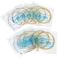 2 Satz Stahl Saiten Gitarrensaiten Akustikgitarre (012-053)