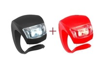 2 X LED Frontlicht Rücklicht Fahrrad 2 Farben Fahrradlicht Fahrradlampe Frog