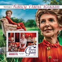 GUINEA REP. 2016 ** Nancy Reagan S/S #218b
