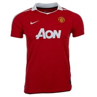 Manchester United Nike kinder rot weiss heim fußball trikot 2010-11 3 größen