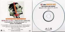 U2 official Japan Promo Only 1 track Cd promo picture sleeve Green Day original