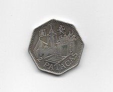 New listing
Macau Portuguese Colony 2 Patacas 1998 Unc Octangonal Coin Penha Church And Ama