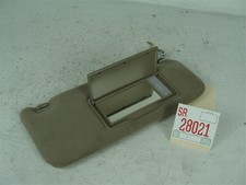 1996-1997 Acura 3.5Rl Right Passenger Front Sun Visor Sunvisor Flap Shade Tan