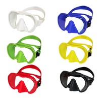 Beuchat MaxLux 1-Glasmaske - Panoramasicht - verschiedene Farben und Größen