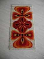 kleiner Teppich Flurteppich psychedelisches 60er Jahre Design