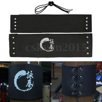 2x Wing Chun Ving Tsun Fu Ip Man Schutzhülle Pad Leder Holz Dummy Holzpuppe b10