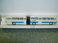 Beka Gelenkbus Ikarus 180 Leipzig rot/blau