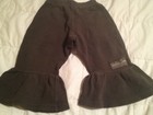 Matilda Jane HTF size 18 months Field Trip brown textured GiGi big ruffles VGUC