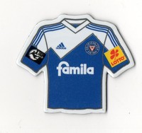 4 MAGNET  TRIKOT  KSV HOLSTEIN KIEL   SAISON  2014-15   KEIN  PIN  !!
