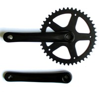 NEU! Fahrrad Kettenradgarnitur Kurbel Schwarz 44 Zähne für DAHON + TERN Faltrad