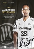 Alexander Williams  THW Kiel 2015/2016 Handball Autogrammkarte signiert - 264396