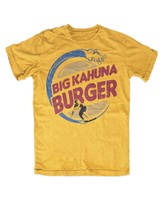  Big Kahuna Burger_T-Shirt_goldgelb Pulp Fiction Death Proof Reservoir Dogs