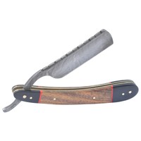 Damaststahl Rasiermesser Damast Rasiermesser Gerade Rasierer Horn Holz Griff