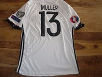 EM 2016 Deutschland Heim / Home Trikot  +13 Thomas Müller+ Gr. L