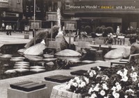 AK Ruhrgebiet Herne Wanne Eickel Springbrunnen Buschmannshof