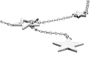 Damen Halskette Lotus Style LS1290-1/1 Sterne Edelstahl Sternenkette