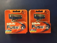 GILLETTE FUSION RASIERKLINGEN 8 STÜCK NEU