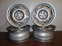 4x Mercedes SLK W208 orig. Alufelgen 7x16 ET37 5x112 Felgen 2084010002