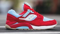 Saucony Grid 9000 “Three Rivers” Red/Baby Blue