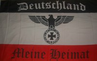 Deutschland  Meine Heimat Adler Fahne Flagge 90 x 150 cm