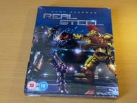 Real Steel - Zavvi Steelbook Limited Edition [Blu-ray] Geprägte Version! NEU OVP
