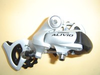SHIMANO Schaltwerk Alivio RD-M410 SGS 3 x 7- 8-fach MTB Trekking silber NEU