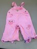Baby Girls 12 Months Overall Pink Very Cute 