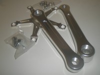 Silber Andel 144BCD kurbelgarnitur ohne ringe 165mm