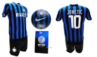 Trikot Jovetic Inter 10 Trikot +Shorts + Ball Set Offizielle Jersey