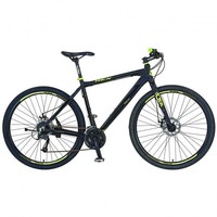 Alu-Cross Fahrrad Hardtail 28 Zoll "BERGSTEIGER 6.3" REX Schwarz Matt 14 kg