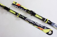 Fischer Worldcup SC Ti Slalomcarver Ski 160cm + Z12 Bindung Modell 2014 (ST39)