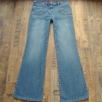 s.Oliver Kylie Gr. 40 L32 Stretch Bootcut Damenjeans Denim Jeans blau