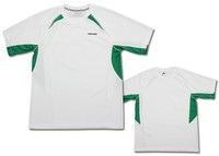 Head Herren Tennisshirt T-Shirt Sportshirt weiß/grün Gr. M
