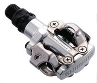 Shimano MTB Fahrrad System-Pedale PD-M520 silber incl. Cleats