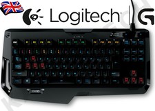 Logitech G410 Atlas Spectrum RGB LED Backlit Fully Mechanical Gaming UK Keyboard
