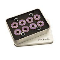 8 Stücke ABEC-11 reibungsfreie Kugellager für Skateboard Skates aus Titan Lila