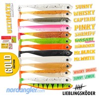 Lieblingsköder Gummifische alle Farben 7,5cm 10cm 12,5cm Einzel/OVP/Sticker-Set