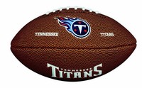 Tennessee Titans Football NFL Soft Touch Ball,Wilson Collector,1/2 Size