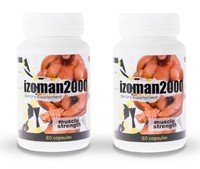 2x IZOMAN 2000 120 KAPS 30000mg GLOHYDROXYTRIBOLAN FORTIS EXTREMER Muskelaufbau