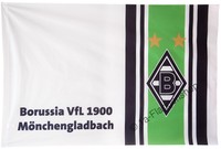 Flagge Fahne mit Hohlsaum Borussia Mönchengladbach Home - 100 x 150 cm