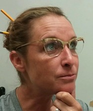 Vintage 50s Unmarked Gold Filled Cat Eye Secretary Glasses 1/10 12k Gf 20
