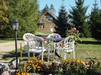 Gutschein 3 Tage Urlaub : Blockhütte in Polen für 2  inkl Frühstück & 1 Fl. Sekt