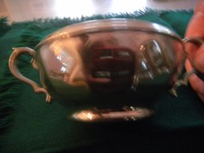 Vintage sugar bowl, metal