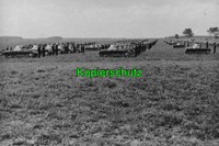 Panzerregiment zur Inspektion angetreten - Übung Munster August 1935 R02121