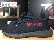 adidas Yeezy Boost 350 V2 Infant (Black / Red) BB6372 Allike