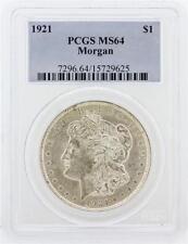 1921 Pcgs Ms64 Morgan Silver Dollar Lot 880