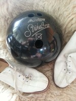 Bowling Kugel AMF Strikeline + Schuhe + Tragetasche 