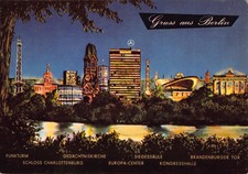 Vintage Postcard Gruss aus Greetings From BERLIN Germany Landmarks