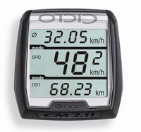 Ciclosport Ciclomaster CM 2.11 Fahrradcomputer Kabeltacho Top Funktionen